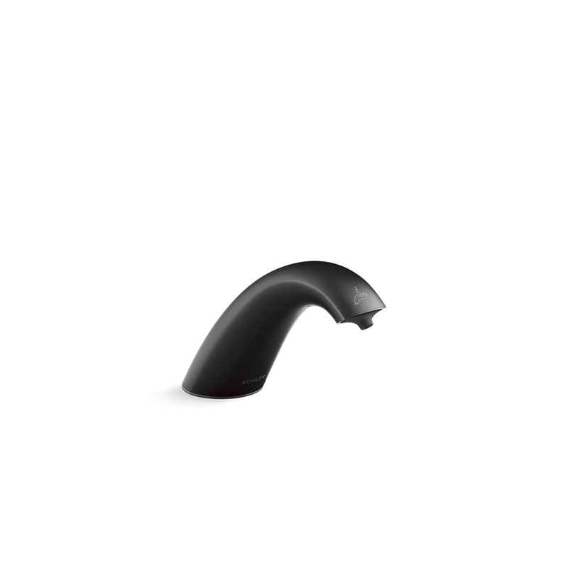 KOHLER K-25194-BL Curve Touchless Foaming Soap Dispenser, Dc-Powered - Matte Black
