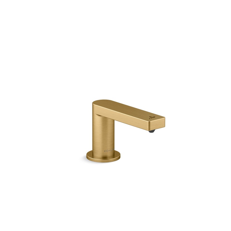 KOHLER K-25195-2MB Composed Touchless Foaming Soap Dispenser, Dc-Powered - Vibrant Brushed Moderne Brass