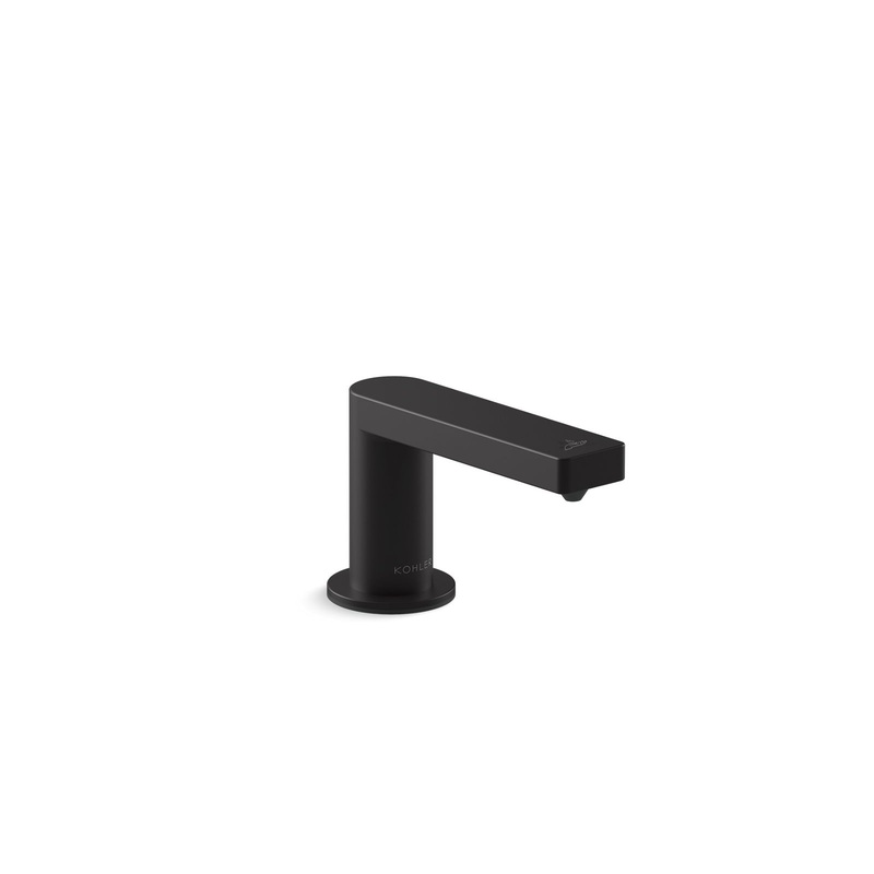 KOHLER K-25195-BL Composed Touchless Foaming Soap Dispenser, Dc-Powered - Matte Black