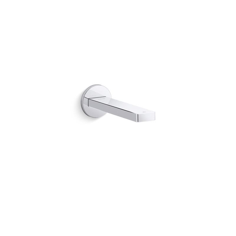 KOHLER K-27329-CP Composed Touchless Short Spout Single-Hole Lavatory Faucet With Kinesis Sensor Technology, Ac-Powered, 0.5 Gpm - Polished Chrome