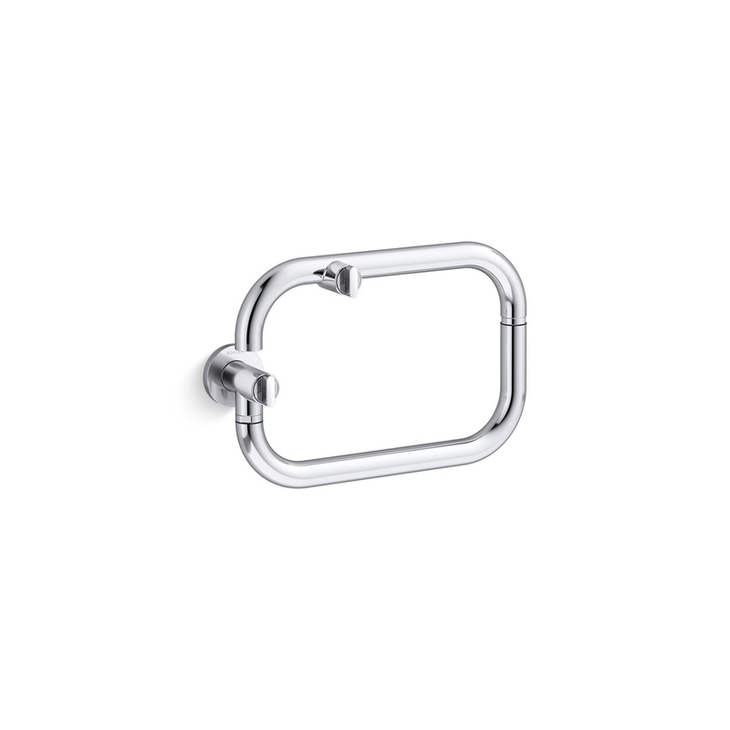 KOHLER K-28276-CP Components Wall-Mount Pot Filler - Polished Chrome