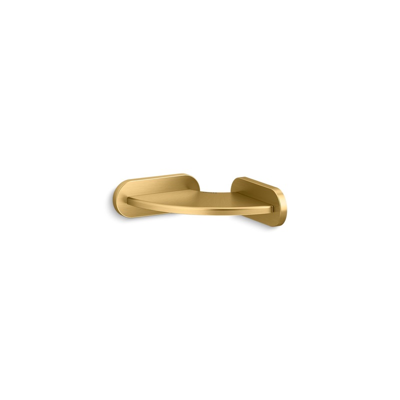 KOHLER K-33809-2MB Elate Foot Ledge - Vibrant Brushed Moderne Brass