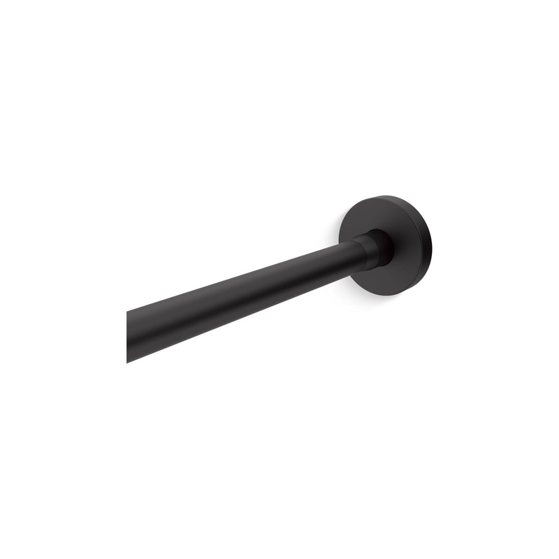 KOHLER K-33810-BL Elate Shower Rod - Matte Black