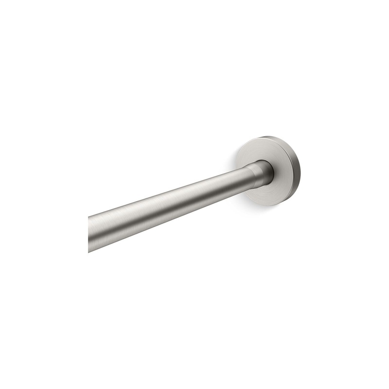 KOHLER K-33810-BS Elate Shower Rod - Brushed Stainless