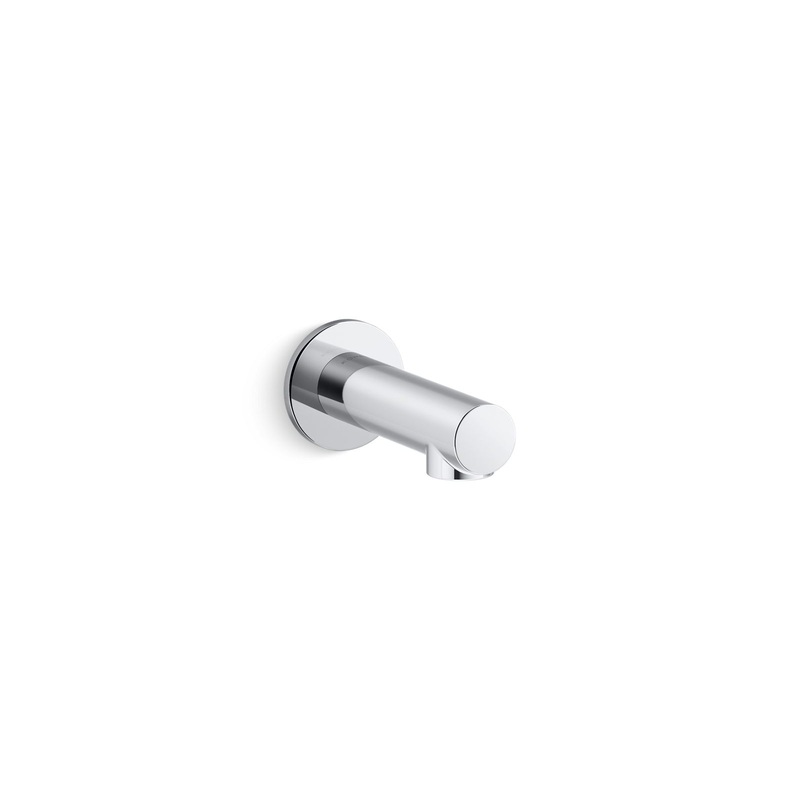 KOHLER K-33967-CP Elate Wall-Mount Bath Spout - Polished Chrome