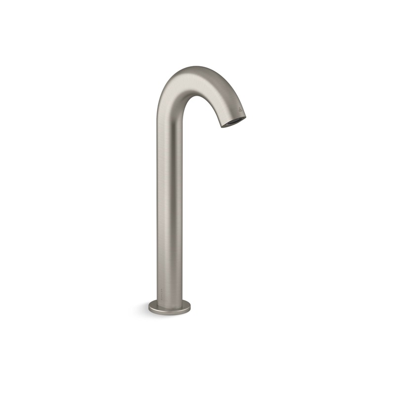 KOHLER K-103B86-SANA-BN Oblo Touchless Faucet With Kinesis Sensor Technology, Ac-Powered - Vibrant Brushed Nickel
