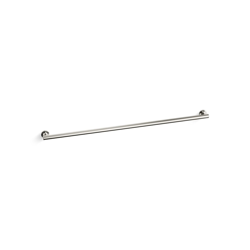 KOHLER K-11897-SN Purist 48" Grab Bar - Vibrant Polished Nickel