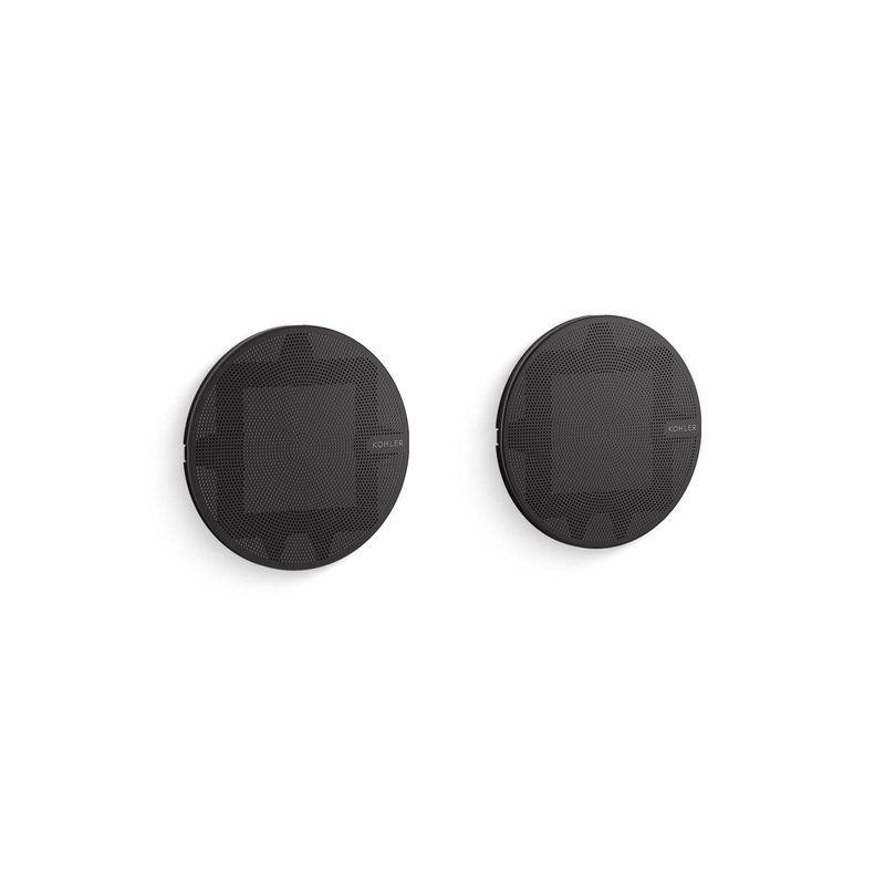KOHLER K-30318-BL Soundtile Shower Speakers - Matte Black