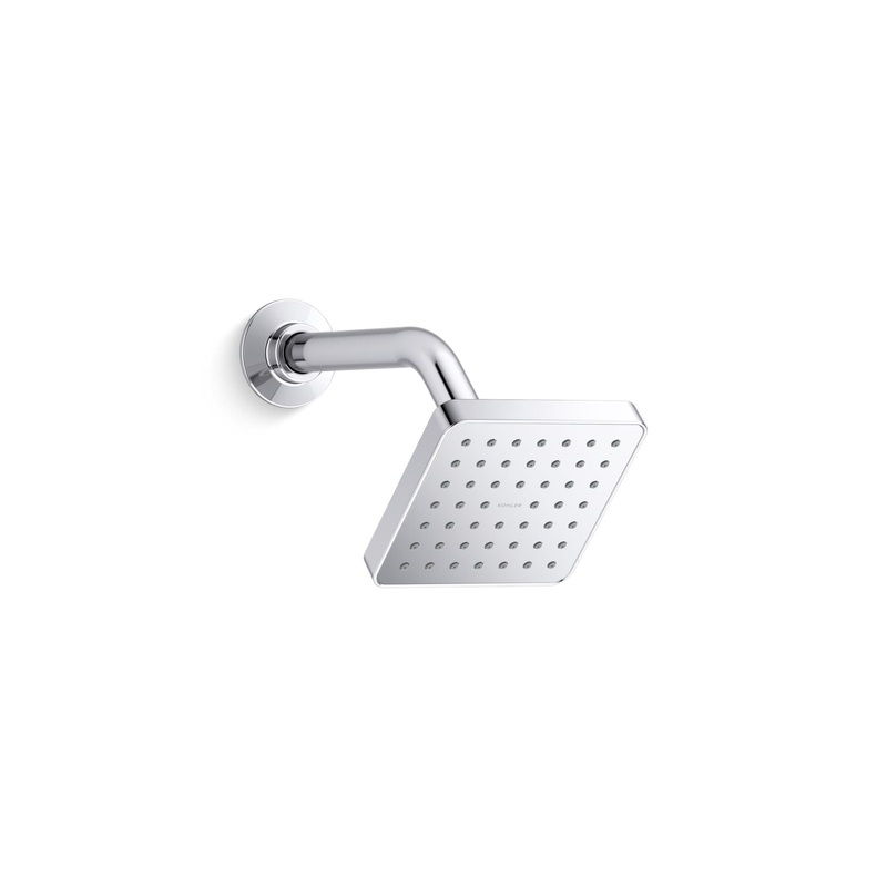 KOHLER K-33597-H-CP Venza Single-Function Showerhead, 1.5 Gpm - Polished Chrome