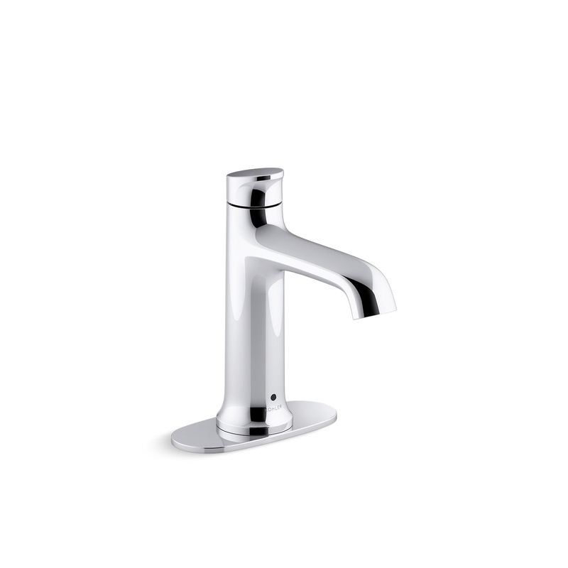 KOHLER K-33624-9-CP Tone Touchless Bathroom Sink Faucet, 1.2 Gpm - Polished Chrome