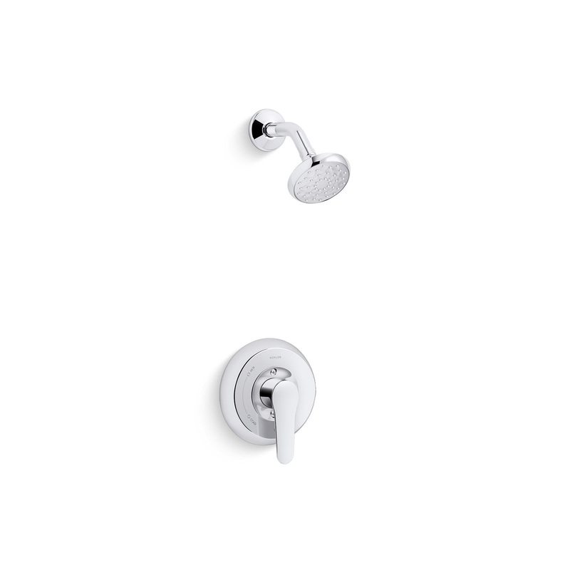 KOHLER K-TS98008-4G-CP July Rite-Temp Shower Trim Kit, 1.75 Gpm - Polished Chrome