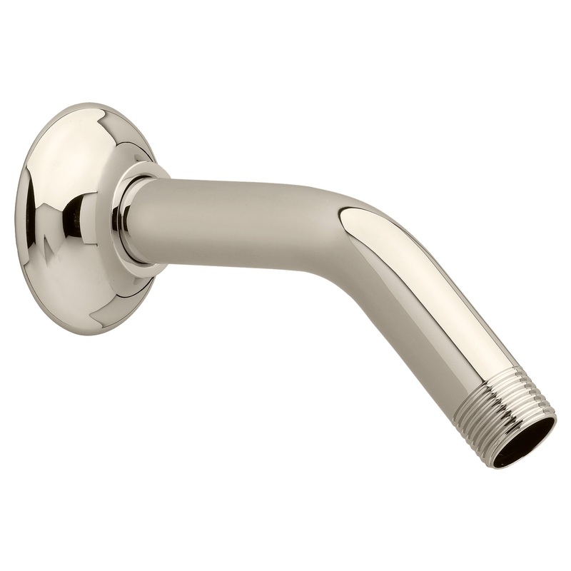 AMERICAN STANDARD 1660240.013, 5-Inch Wall Mount Standard Showerhead Arm in Polished Nickel