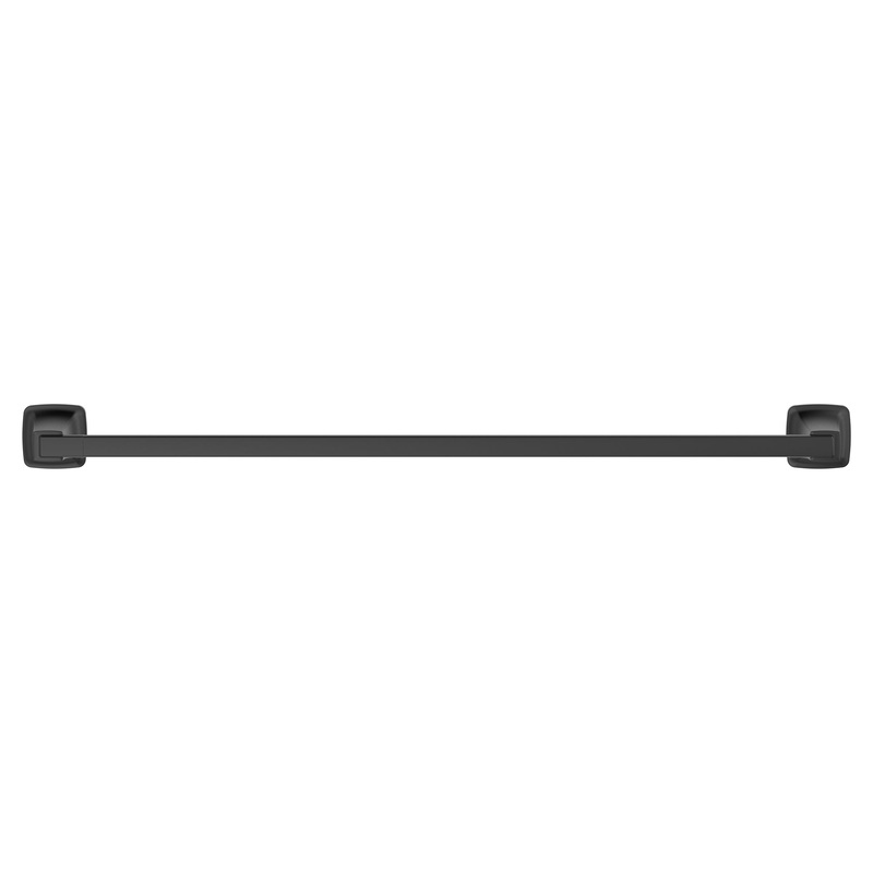 AMERICAN STANDARD 7353024.243, Townsend 24-Inch Towel Bar in Matte Black