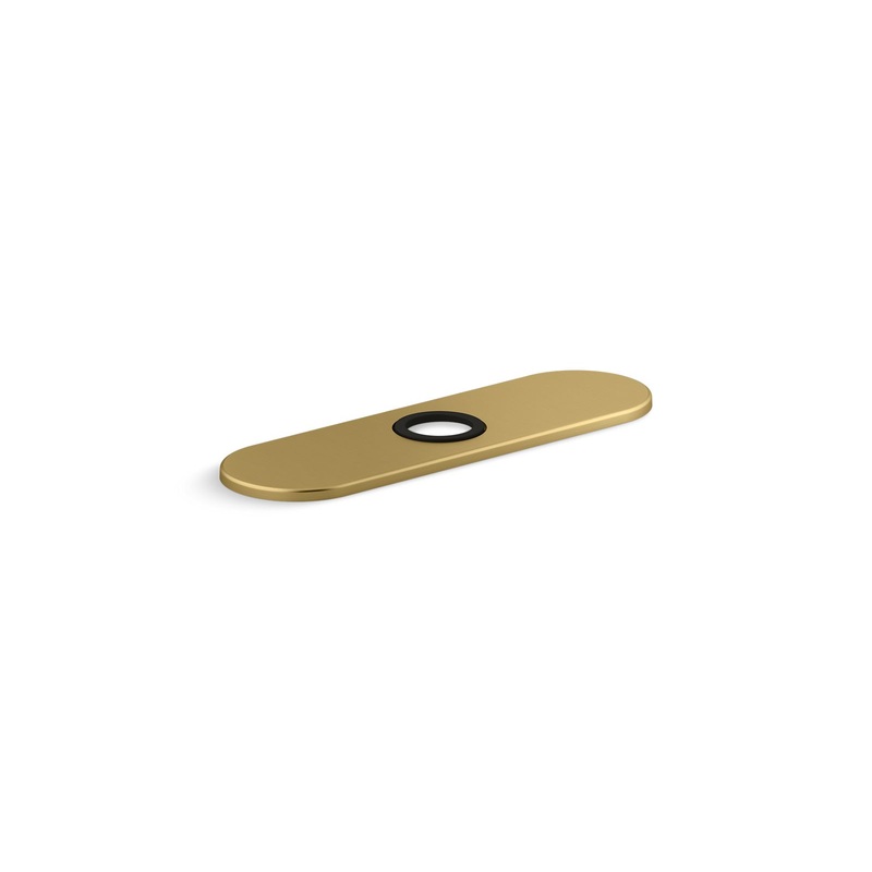 KOHLER K-13479-A-2MB 8" Escutcheon Plate For Insight And Kinesis Faucet - Vibrant Brushed Moderne Brass