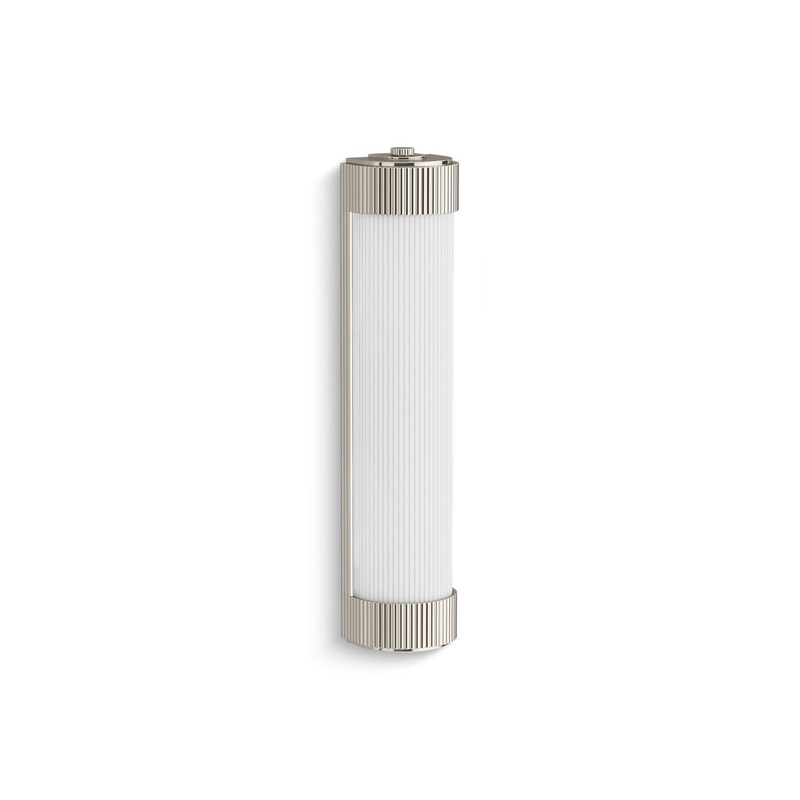 KOHLER K-28545-SC02-SNL Tresdoux Two-Light Bath Bar In Polished Nickel
