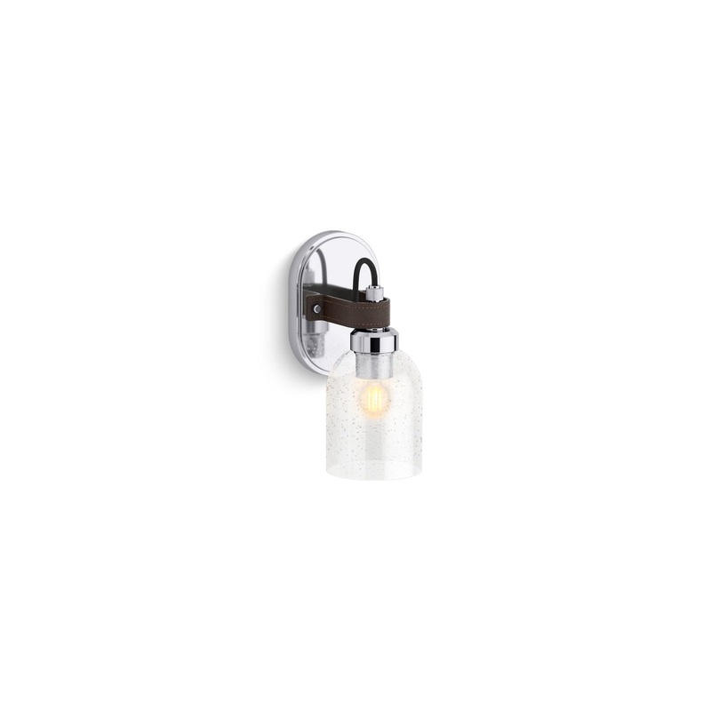 KOHLER K-38416-SC01-CPL Tannage One-Light Sconce In Polished Chrome