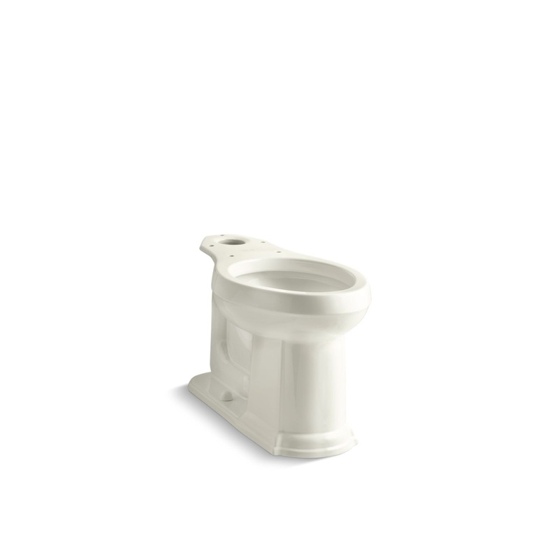 KOHLER K-4397-96 Devonshire Elongated Toilet Bowl In Biscuit