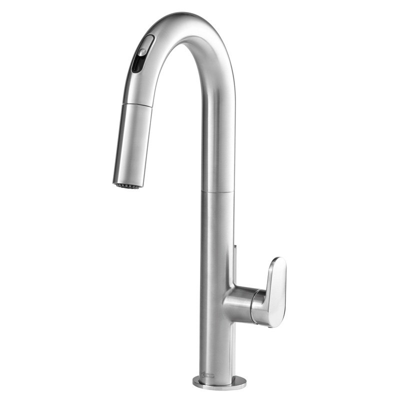 AMERICAN STANDARD 4931380.075, Beale Touchless Single-Handle Pull-Down Dual Spray Kitchen Faucet 1.5 gpm/5.7 L/min in Stainless Stl