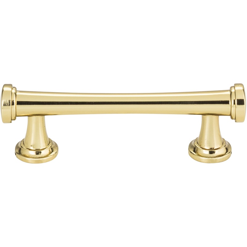 ATLAS 326-FG Browning 3" Center to Center Bar Pull , French Gold