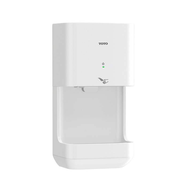 TOTO HDR101#WH Clean Dry High-Speed Hand Dryer -