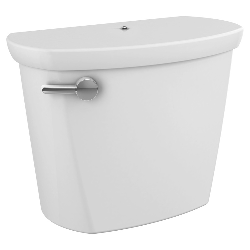 AMERICAN STANDARD 4188A164.020, Cadet PRO 1.28 gpf/4.8 Lpf 12-Inch Toilet Tank with Tank Cover Locking Device in White