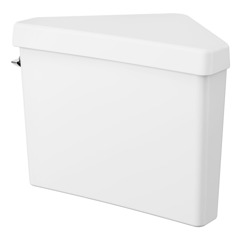AMERICAN STANDARD 4189D104.020, Triangle Cadet PRO 1.28 gpf /4.8 Lpf Triangle Tank in White