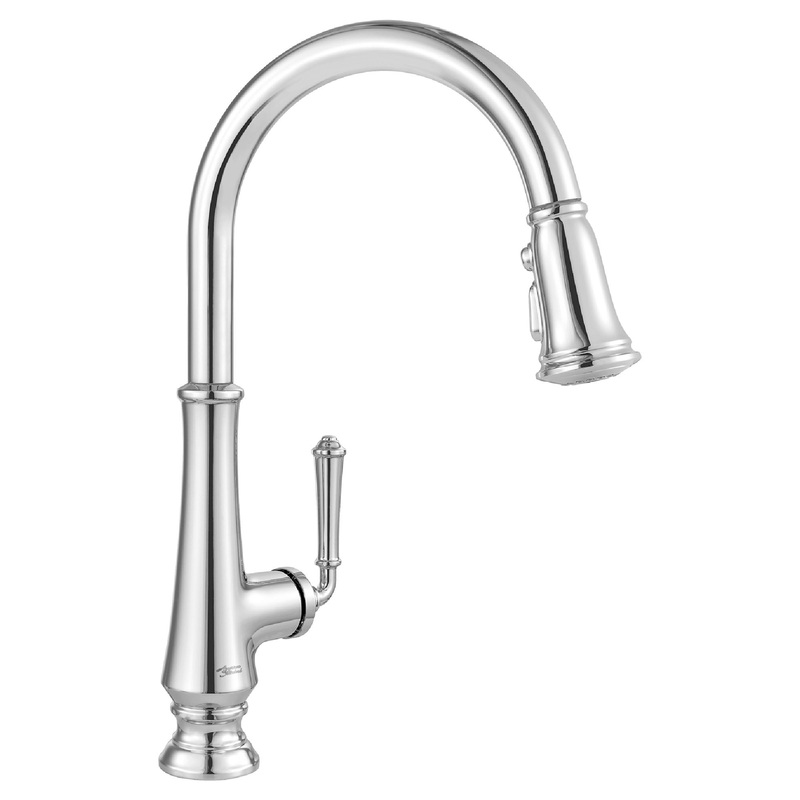 AMERICAN STANDARD 4279300.002, Delancey Single-Handle Pull-Down Dual Spray Function Kitchen Faucet 1.5 gpm/5.7 L/min in Chrome