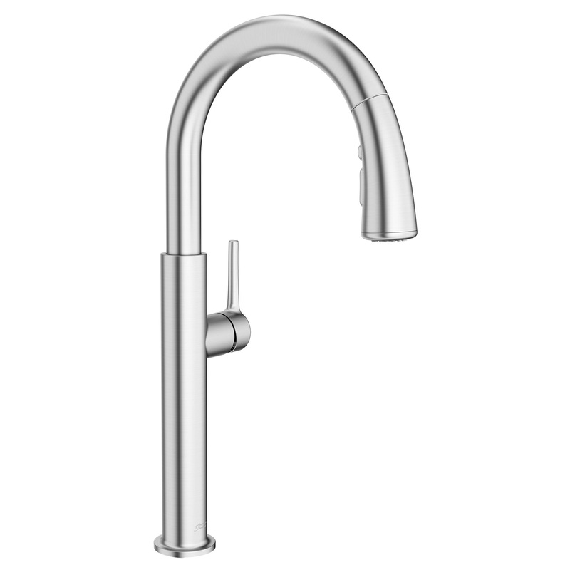 AMERICAN STANDARD 4803300.075, Studio S Pull-Down Dual Spray Kitchen Faucet 1.5 gpm/5.7 L/min in Stainless Stl