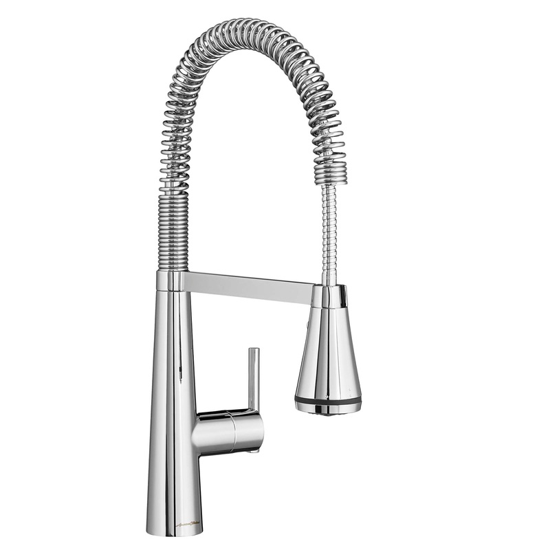 AMERICAN STANDARD 4932350.002, Edgewater Single-Handle Semi-Pro Multi Spray Kitchen Faucet 1.8 gpm/6.8 L/min in Chrome