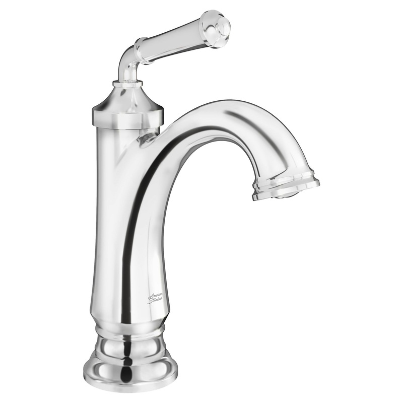 AMERICAN STANDARD 7052107.002, Delancey Single Hole Single-Handle Bathroom Faucet 1.2 gpm/4.5 L/min With Lever Handle in Chrome