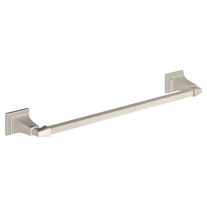 AMERICAN STANDARD 7455024.013, Town Square S 24-Inch Towel Bar in Polished Nickel