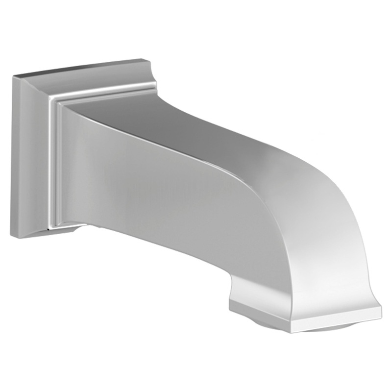 AMERICAN STANDARD 8888110.002, Town Square S 6-3/4-Inch IPS Non-Diverter Tub Spout in Chrome