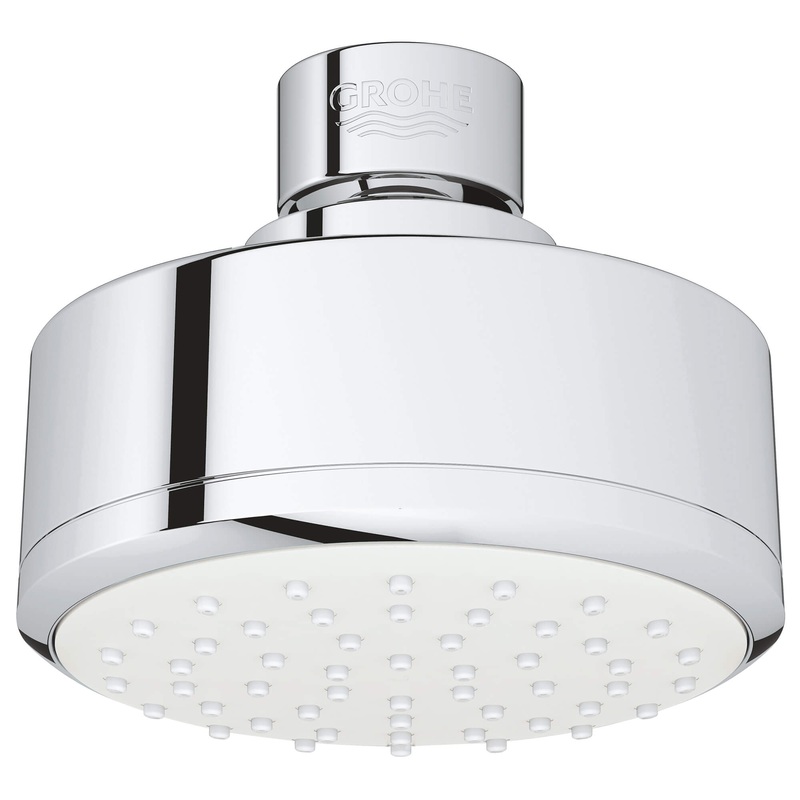 GROHE 26366001 100 Shower Head, 4" - 1 Spray, 1.75 gpm , Chrome