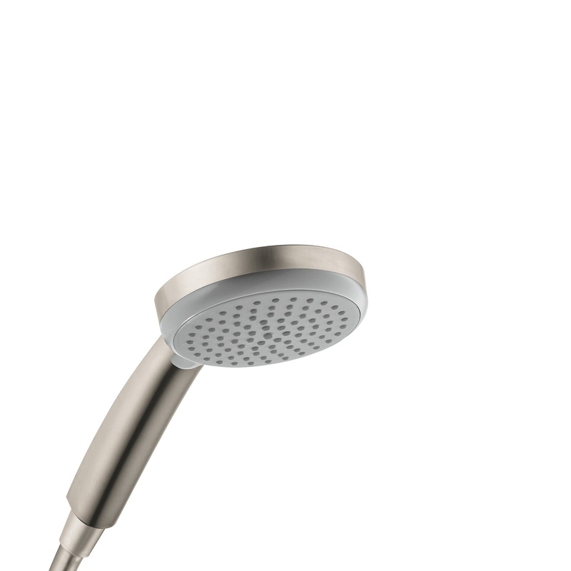 HANSGROHE 04332820 Croma 100 Handshower E Vario-Jet, 2.0 GPM in Brushed Nickel