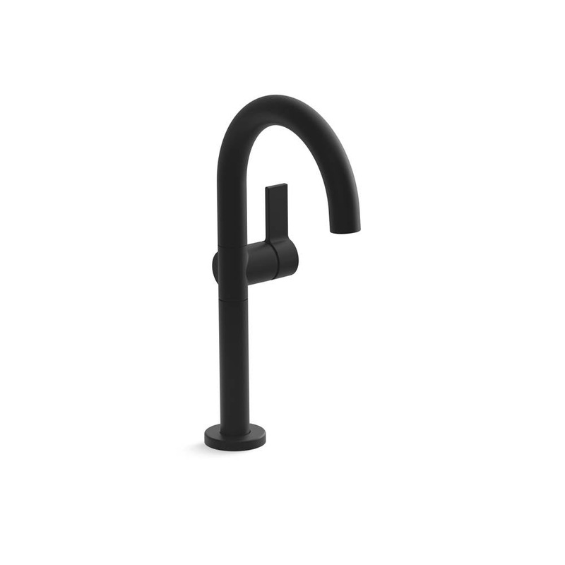 KALLISTA P24409-TL-BL One Sc, Sink Faucet, Tall Spout - Matte Black