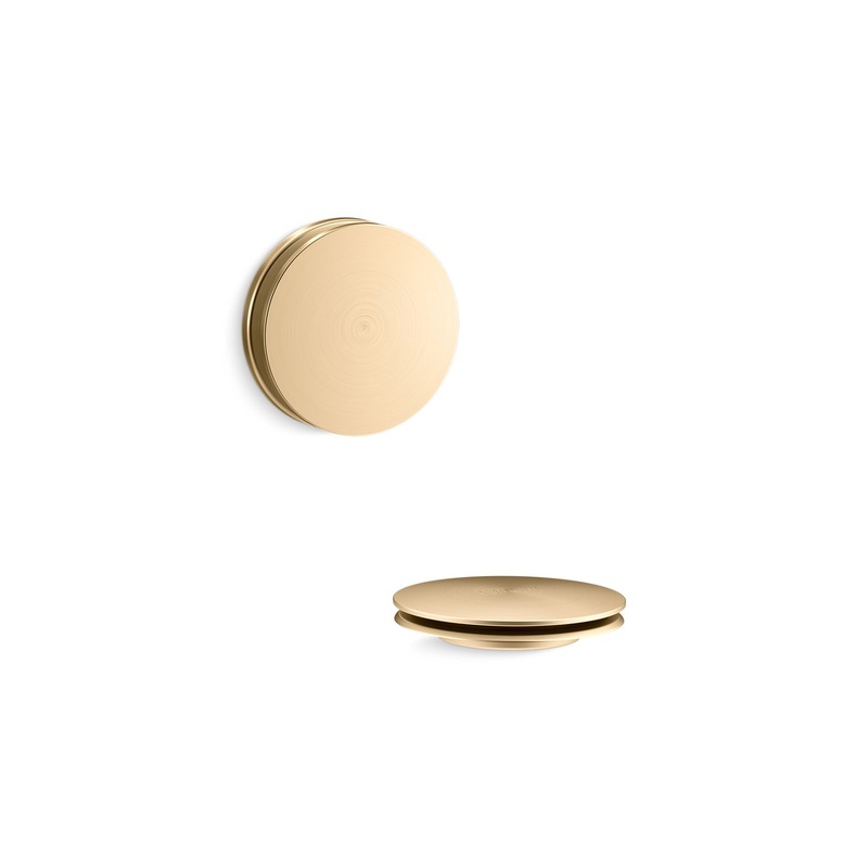 KOHLER K-7142-2MB Clearflo Retrofit Toe-Tap Conversion Kit In Vibrant Brushed Moderne Brass