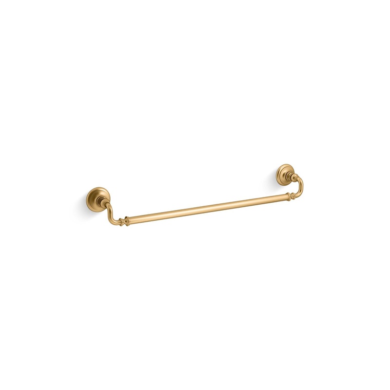 KOHLER K-72568-2MB Artifacts 24" Towel Bar In Vibrant Brushed Moderne Brass