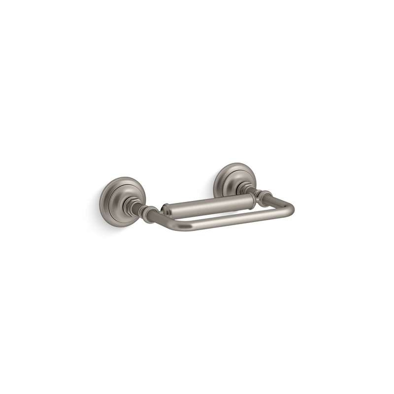 KOHLER K-72573-BN Artifacts Pivoting Toilet Paper Holder In Vibrant Brushed Nickel