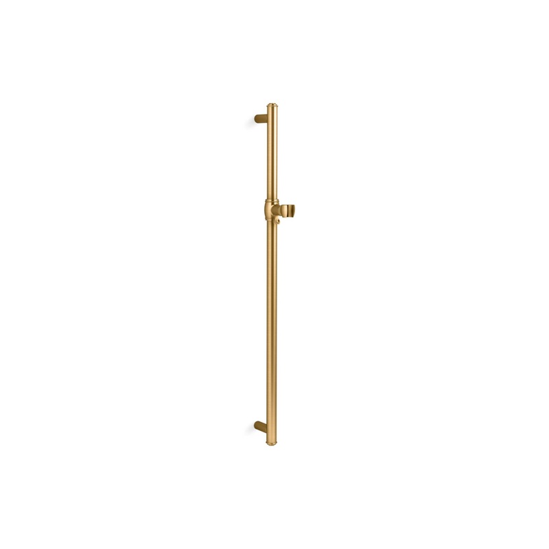 KOHLER K-72798-2MB Artifacts 30" Shower Slidebar In Vibrant Brushed Moderne Brass