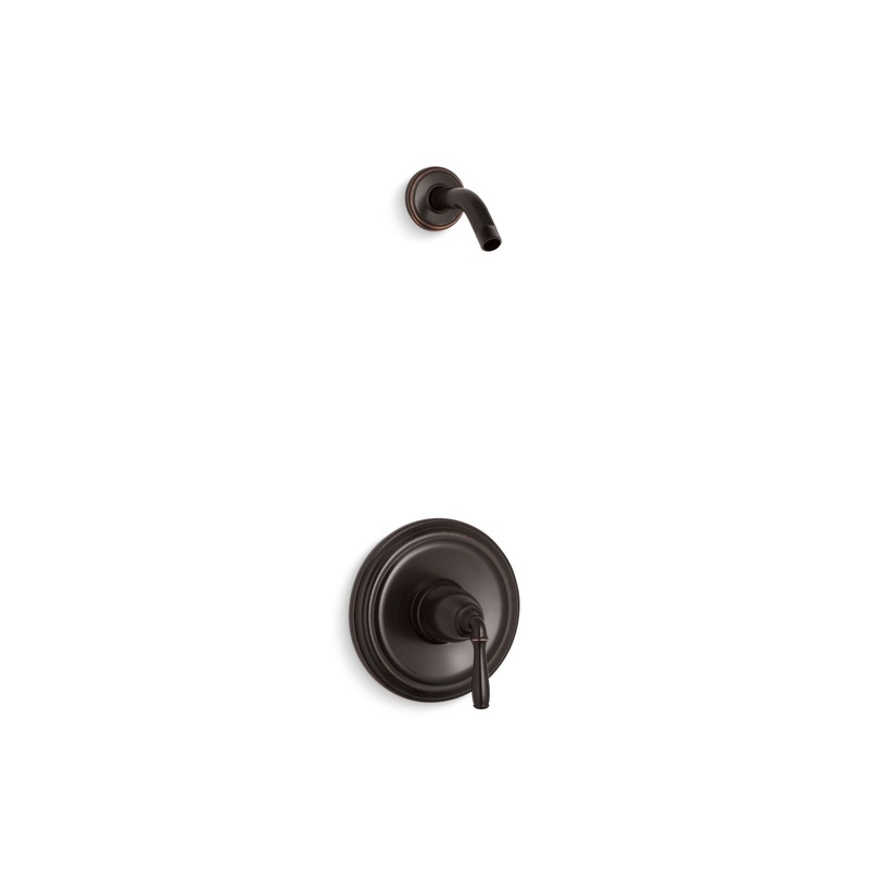 KOHLER K-TLS396-4-2BZ Devonshire Rite-Temp Shower Trim Kit, Without Showerhead In Oil-Rubbed Bronze
