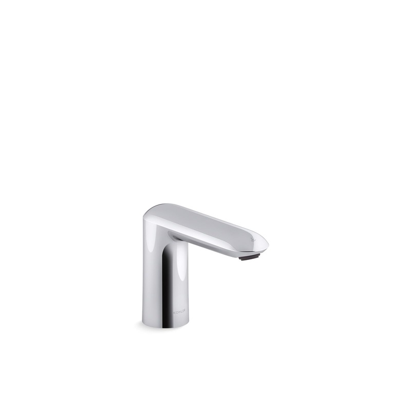 KOHLER K-103K37-SANA-CP Kumin Touchless Faucet With Kinesis Sensor Technology And Temperature Mixer, Ac-Powered In Polished Chrome