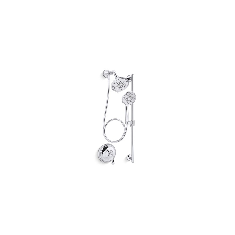 KOHLER K-22180-CP Forte Showering Kit, 2.5 Gpm In Polished Chrome