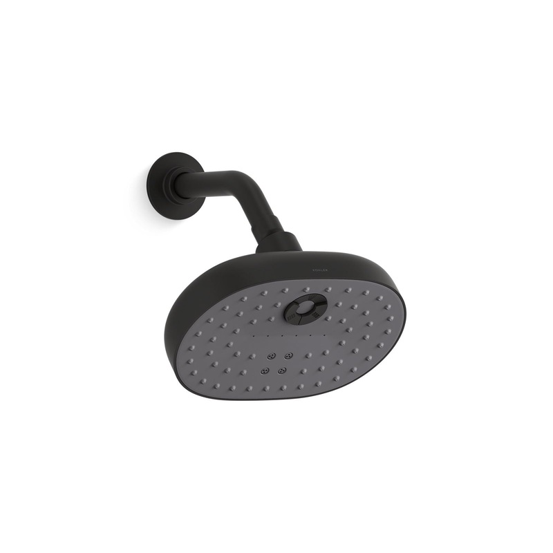 KOHLER K-26290-BL Statement Three-Function Showerhead, 2.5 Gpm In Matte Black