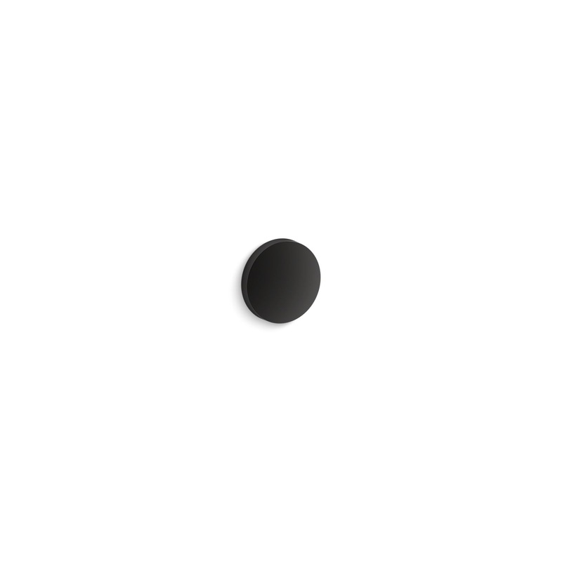 KOHLER K-4061-BL Escale Bathroom Sink Overflow Caps In Matte Black