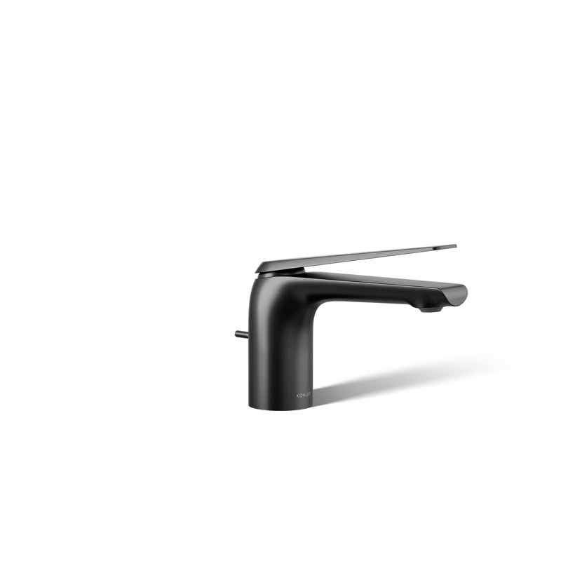 KOHLER K-97345-4K-BL Avid Single-Handle Bathroom Sink Faucet, 1.0 Gpm In Matte Black