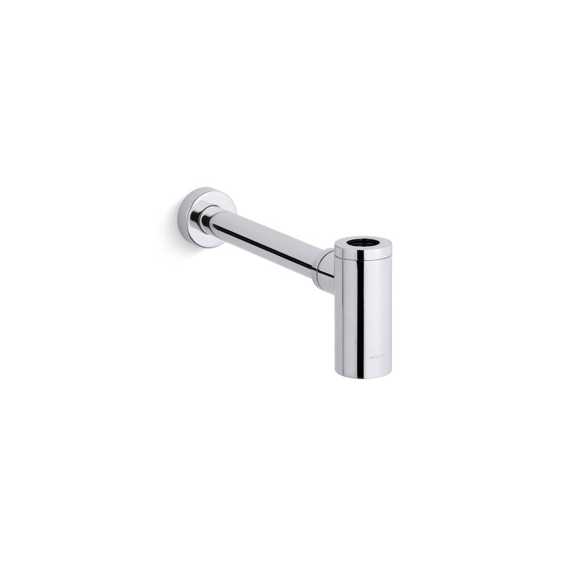 KOHLER K-9033-CP Bottle Trap, 1-1/4" X 1-1/4" In Polished Chrome