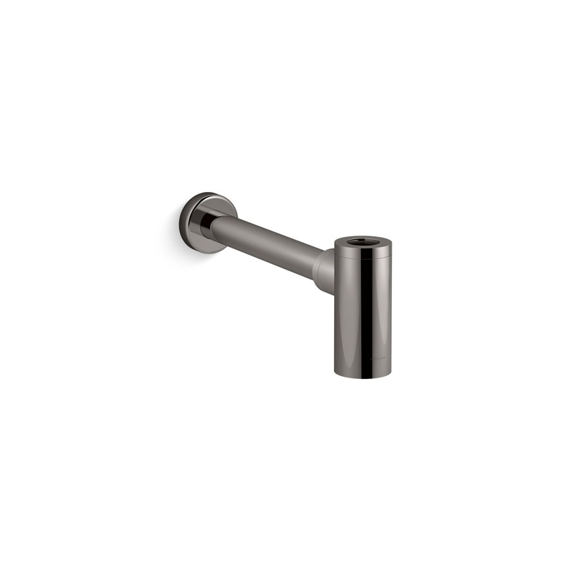 KOHLER K-9033-TT Bottle Trap, 1-1/4" X 1-1/4" In Vibrant Titanium