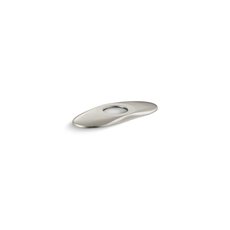 KOHLER K-14531-BN Escutcheon Plate, 6" In Vibrant Brushed Nickel