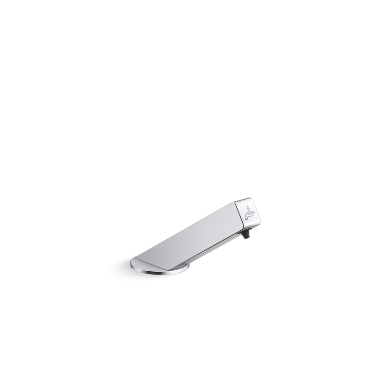 KOHLER K-25196-CP Angle Touchless Foaming Soap Dispenser, Ac-Powered In Polished Chrome