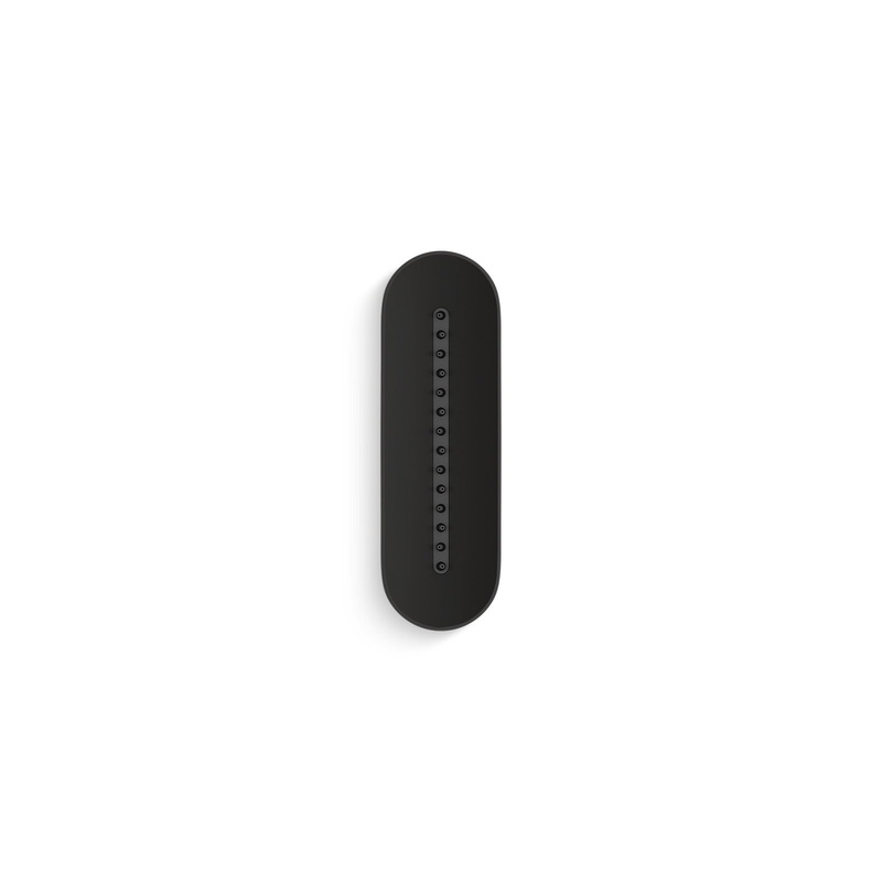 KOHLER K-26300-BL Statement Oblong Vichy Single-Function Body Spray, 2.5 Gpm In Matte Black